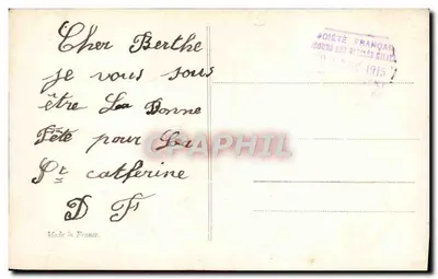 Uomo con baffi — con due mazzi di rose — Fiuwette 1773 — Verso