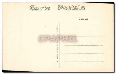 Versailles — Statua di Luigi XIV — Editore F. David, n° 126 — Verso