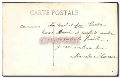 Kobieta w sukni z motywami — 'Szczęśliwego Roku' — wydawca anonimowy, nr 2151 — Rewers