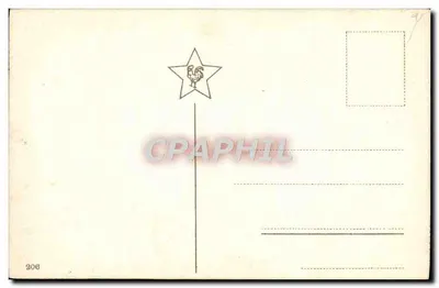 Pejzaż alpiski — skałowe góry i lodowce — n°206 — Rewers