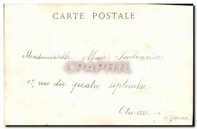 Rok 1906 — Ogłoszenie roku — Wydawca nieznany, numer serii nie widoczny — Rewers