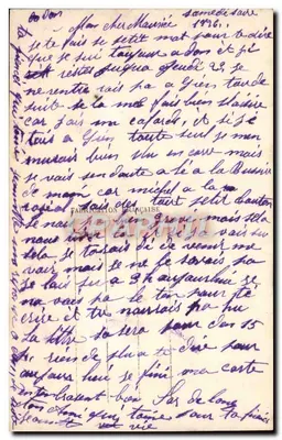 Kwiaty — Przyjaźnie — Dix, Paryż, 1916 — Rewers