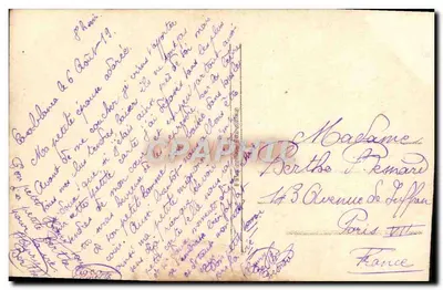 O Beijo — François BOYER — REX 554 — Verso
