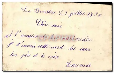 Bouquet de fleurs — brodé sur tissu — éditeur inconnu — Achterkant