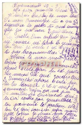 Jovem homem em traje — com vaso de rosas — editor RK n°856 — Verso
