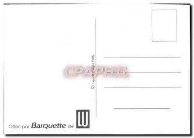 Tigre et dompteuse — Fort Boyard — éditeur LU, n° de série non visible — Verso