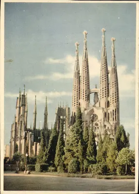 Catedral da Sagrada Família — Barcelona — editor não indicado, número de série não visível