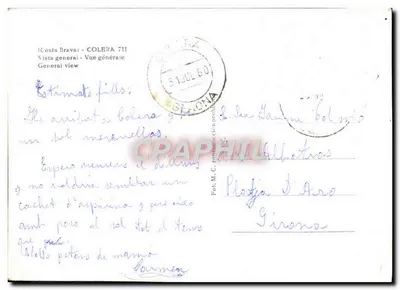 Colera (Costa Brava) — vista geral — editor M.C. (Fot. M.C.) — Verso
