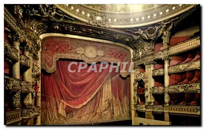 Paris - Teatro da Ópera - A Sala — Coleção das Arquivos, Paris