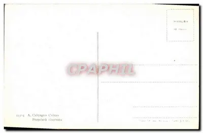 Pouil S. Martia - Panorama i Zamek — A. Calcagno Caluso, n° 44304 — Rewers