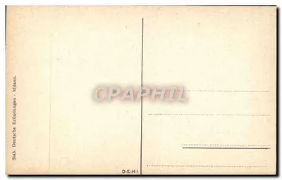 Taormina — Kortyle i Dom La Foresta — Stab. Deutsche Erfindungen Milano — Rewers