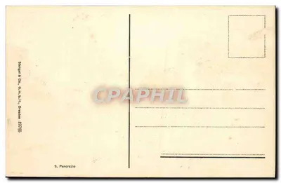 Widok na wsi brzegowej — wydawca Steingräul & Co. nr 17765 — Rewers