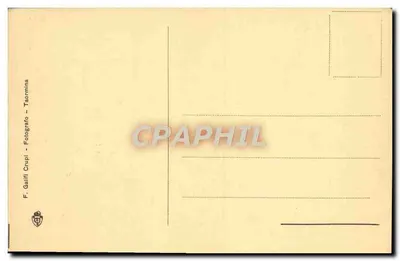 A Trinácria — emblema de Taormina — editor F. Galiffi Crupi — Verso