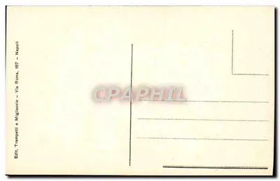 Pompej — Strada dei Sepolcri — Wyd. Trampetti & Migliaccio, Rzym — Rewers