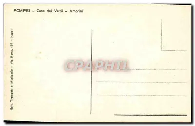 Pompeji - Casa dei Vettii - Amorini — Rewers