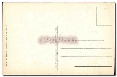 Widok wnętrza monumentalnej bazyliki w dolinie Pompei — Dolina Święta — Domenico Tranpetti, n° 4379 — Rewers