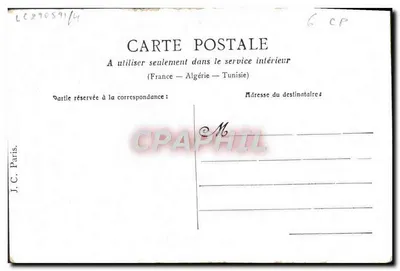De Galante Fotograaf — Mevrouw, een groot eer! — J.C. Paris — Achterkant