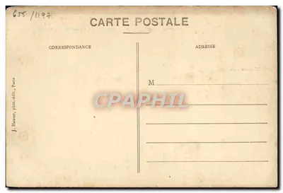 Monoplan Antoinette, piloté par Wiencziers — avion à 2 places, moteur 50 HP 8 cyl. — éditeur J. Häuser, phot.-édit., Paris — Verso