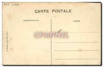 Rennbiplan Farman — 1292 — J. Hauser, Parijs — Achterkant