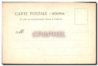 Gringoire — Personagem de Victor Hugo — cliché FOYAL, Paris — Verso