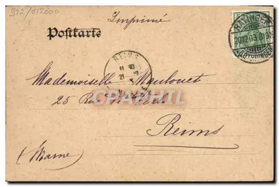 Hayange — Vista geral — Eugène & Ernest Mondlange, n°2046 — Verso
