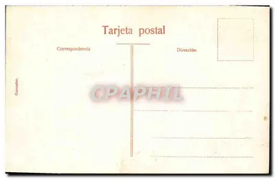 Córdoba — Intercolumnio in het binnenste van de Moskee — González — Achterkant