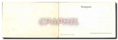 Solerno - Panorama — Panoramablick auf den Hafen und die Hügel — Verlag Caiman Vincenzi • Solerno — Rückseite