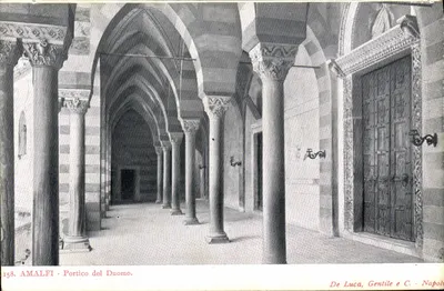 Amalfi - Portico del Duomo — De Luca, Gentile e C. - Napoli, n°158