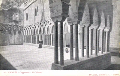 Amalfi - Cappuccini - O Chiostro — De Luca, Gentile e C. - Napoli