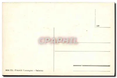 Amalfi - Pergolato z widokiem na Klasztor Kapucynów — Wyd. Bracia Lamagna - Salerno, nr 6654 — Rewers