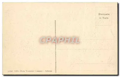 Salerno - Duomo - Atrio — wydawca Vincenzo Cataneo, n° 52896 — Rewers