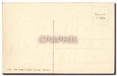 Salerno - Catedral - Interior — editor Vincenzo Cataneo, n° 18646 — Verso
