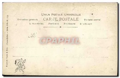 Malric — Pastorale — rzeźba wystawiona na Salonie 1904 — wydawca Tuck & Fils, seria XVI N°133 — Rewers