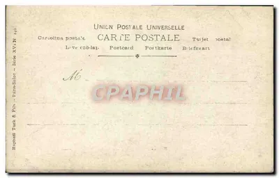 Stara pocztówka Salon 1904 Bozzi L'Amour Vainqueur — Rewers