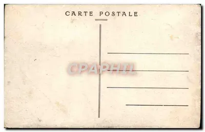 Bilhete postal antigo Lembrança do Restaurante Fontaine Franco Alemã Rostoucher Richard — Verso