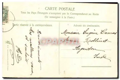 Bouquet de rosas — Boa e feliz ano — editor não visível — Verso