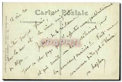 Castillon (Alpes-Maritimes), wys. 740 m. — Ogólny Widok dwóch Wsi — Stare Zakłady Neuboin i Cie, Paryż — Rewers
