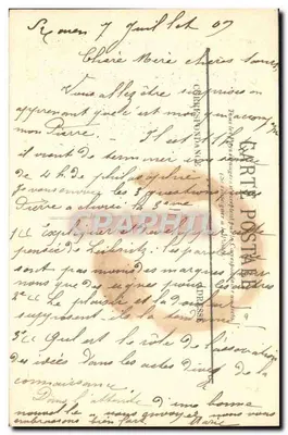 Przyjazd do Chinon — Pomnik Orléans — Wydawca L. L. C. — Rewers