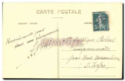 Święcenie Karola VII w Reims w 1429 roku — Freski Panthéonu — V. 511 — Rewers