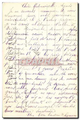 Altar der Joan of Arc — Kathedrale von Rouen — C.V. 183 — Rückseite