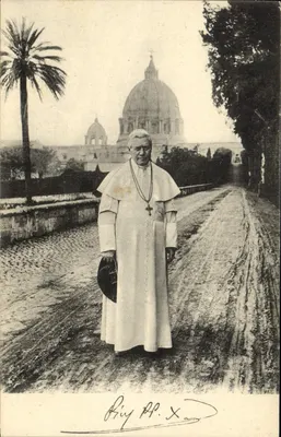 Papa Pio X — Roma — editor R. P. X. (assinatura)