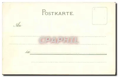 Gentiana azul — ilustração botânica — Meissner & Buch, Leipzig, N° 1923 — Verso