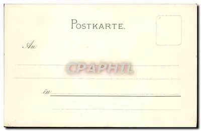 Cyclamen — botanische illustratie — uitgever Weiss & Co. Leipzig — Achterkant