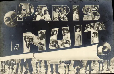 Paris Nuit — la Nuit — Aristophot AG, Berlin, n° 2033/87