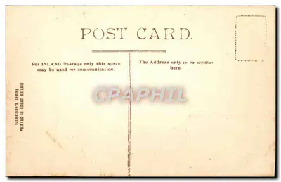 Kościół i rzeka Rosa, Brodick, Arran — seria Valentine's n°47017 — Rewers