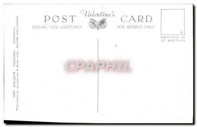 Capilla de San Jorge y Castillo de Windsor — A.657 — Publicado por Valentine's Postcard & Sons, Ltd. — Reverso
