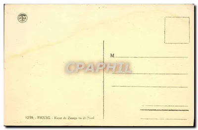 Kazur de Zenegs no dito Norte — Figuig — SPGA 12/39 — Verso