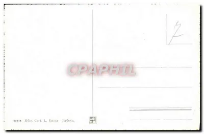 Padova - R. Università - Cortile — editor L. Ruzza, n° 88485 — Verso