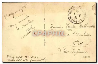 Datteln — Hohestraße — Verlag We. E. Mithmann, 447249 — Verso