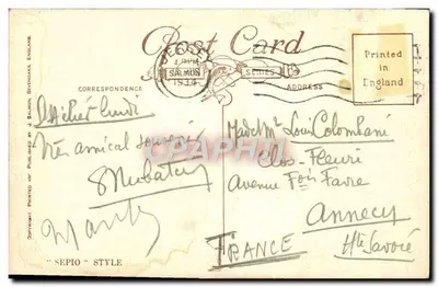 Fary w Punkcie Torche — Salmaug — wydawca J. Salmon, seria 1 — Rewers